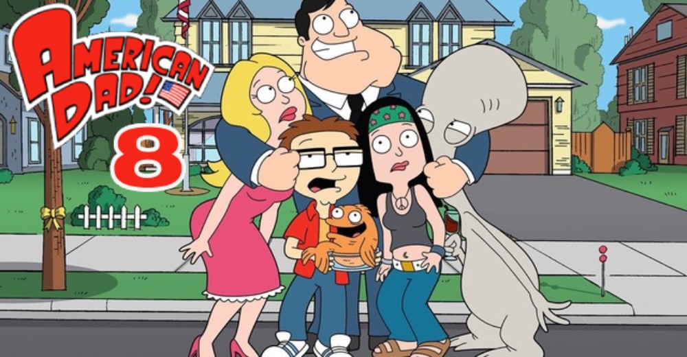 American Dad! 8 - Poster